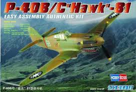 Curtiss P-40B/C Hawk-81A - 1/72 Scale Hobby Boss 80209