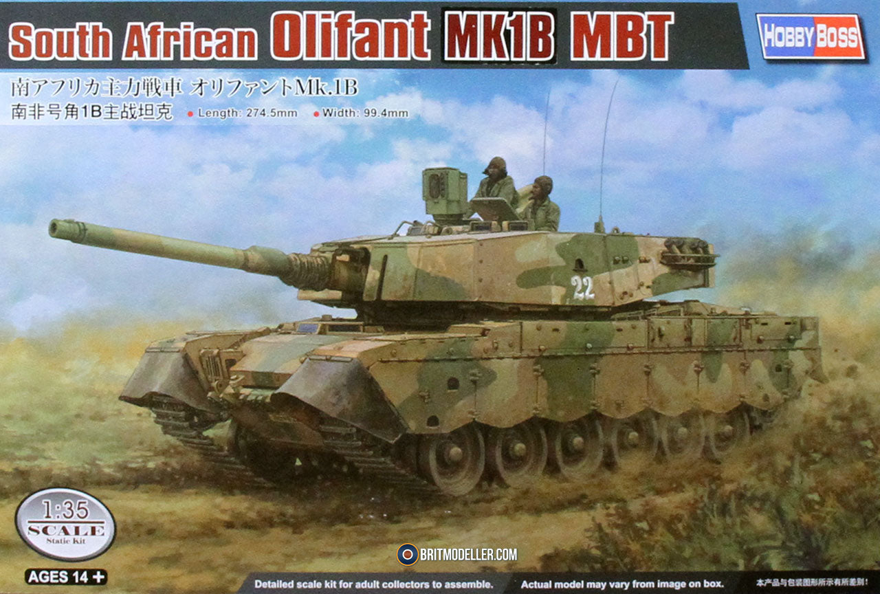 Olifant Mk.1B Main Battle Tank - 1/35 Scale Hobby Boss 83897