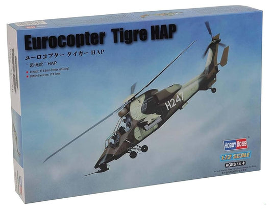 Eurocopter EC-665 Tiger HAP French Army -  1/72 Scale Hobby Boss 87210