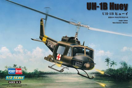 Bell UH-1B Huey - 1/72 Scale Hobby Boss 87228