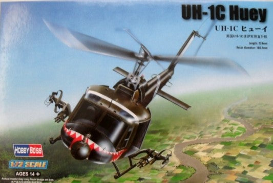 Bell UH-1C Huey - 1/72 Scale Hobby Boss 87229