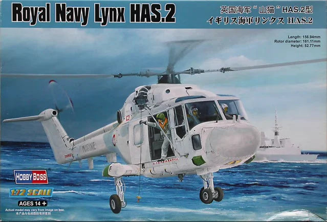 Royal Navy Lynx HAS.2 - 1/72 Scale Hobby Boss 87236