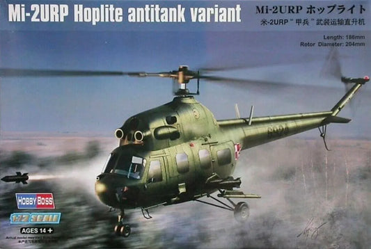 Mil MI-2URP Hoplite Anti-tank Variant - 1/72 Scale Hobby Boss 87244