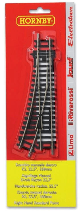 R8073 Right Hand Point Blister Pack - 00 Gauge Hornby HT8304