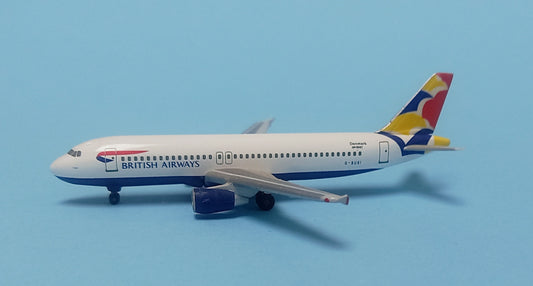 Airbus A320 British Airways - 1/500 Scale Herpa Wings 501781