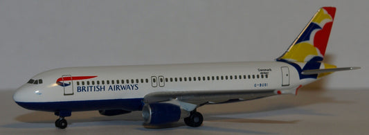 Airbus A320 British Airways - 1/500 Scale Herpa Wings HW501781