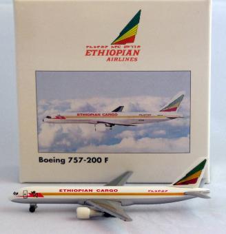 Boeing 757-200F Ethiopian Airlines - 1/500 Scale Herpa Wings HW503600
