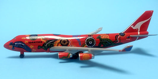 Boeing 747-300 Qantas 'Nalanji Dreaming"  - 1/500 Scale Herpa Wings 503952