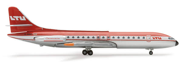 Sud SE.210 Caravelle LTU - 1/500 Scale Herpa Wings HW505321