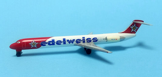 McDonnel Douglas MD-83 Edelweiss - 1/500 Scale Herpa Wings 507639