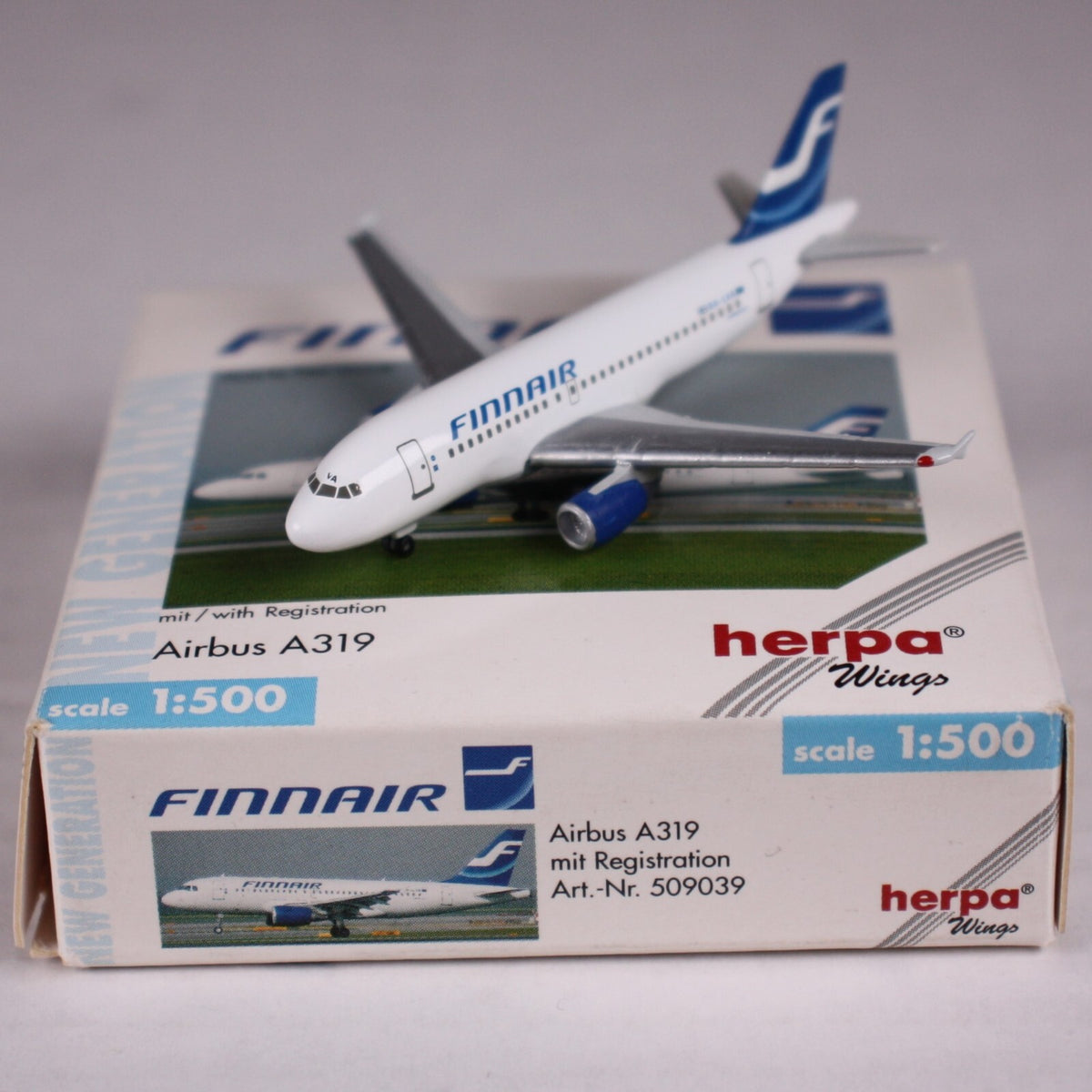Airbus A319 Finnair - 1/500 Scale Herpa Wings HW50939