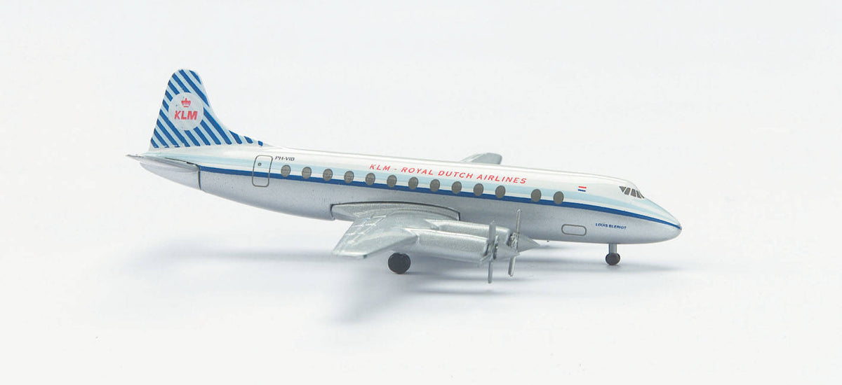 Vickers Viscount 803 KLM - 1/500 Scale Herpa Wings HW510646