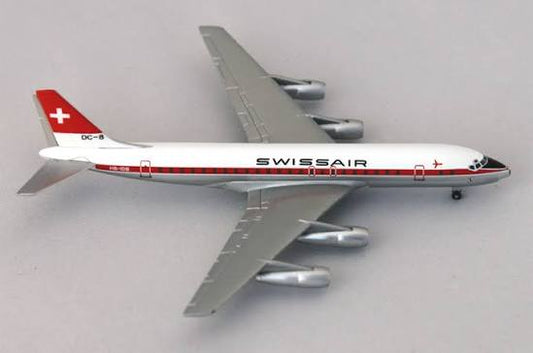 Douglas DC-8-53 Swissair  - 1/500 Scale Herpa Wings HW514996