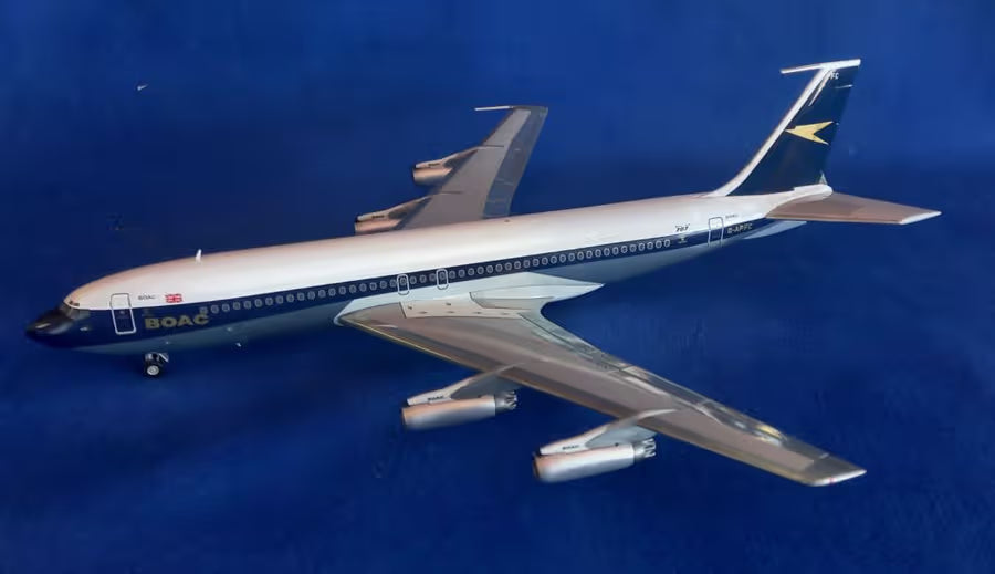 Boeing 707-436 BOAC - 1/200 Scale Herpa Wings HW55713