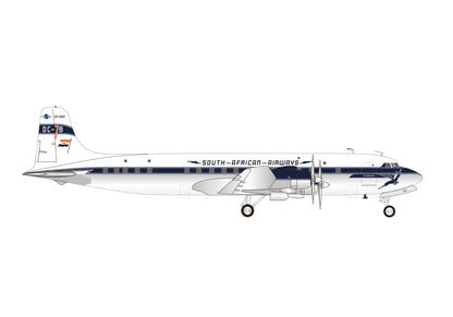 Douglas DC-7B South African Airways - 1/200 Scale Herpa Wings HW574006