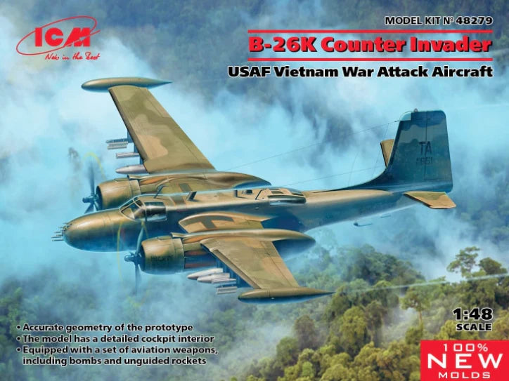 B-26K Counter Invader - 1/48 Scale ICM 48279