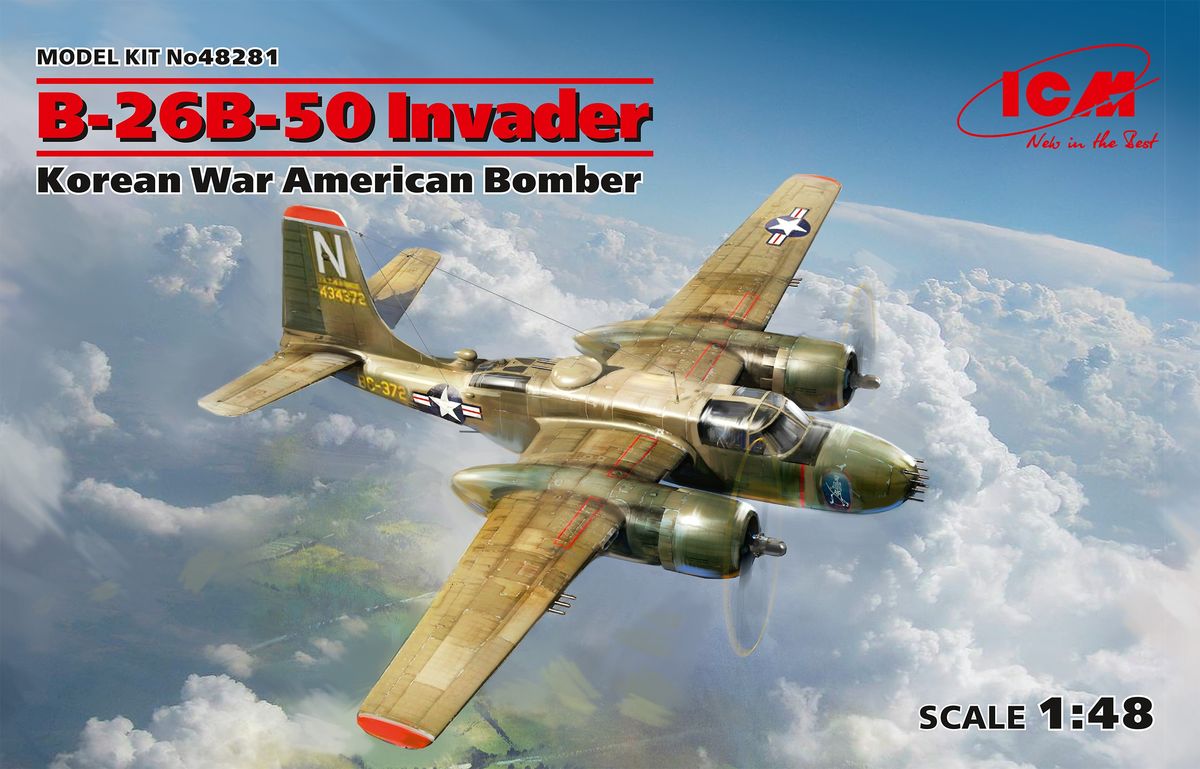 B-26B-50 Invader - 1/48 Scale ICM 48281