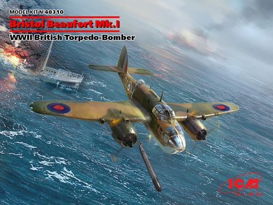 Bristol Beaufort Mk.1 - 1/48 Scale ICM 48310