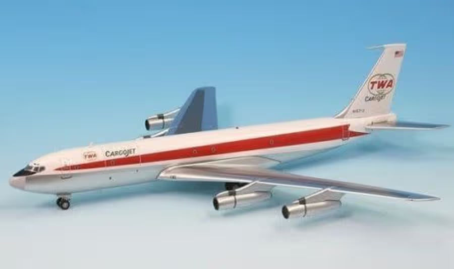 Boeing 707-331C TWA CargoJet - 1/200 Scale Inflight 200 IF70028