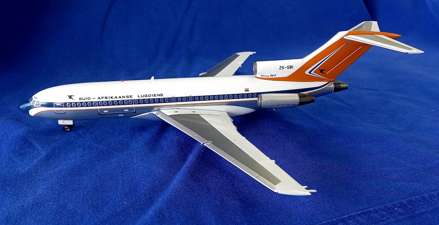 Boeing 727-44QC South African Airways - 1/200 Scale Inflight 200 IF7210512P