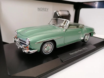 MERCEDES-BENZ 190 SL GREEN MET 1957 1/18 Scale NOREV MTDNOR183401