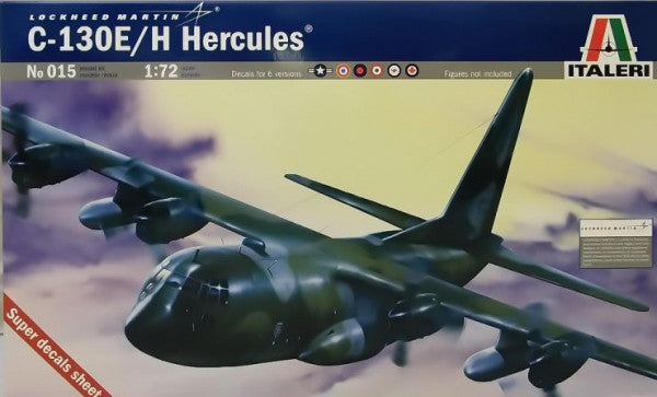 Lockheed C-130 Hercules E/H 1/72 Scale Italeri 015
