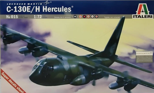 Lockheed C-130 Hercules E/H 1/72 Scale Italeri 015