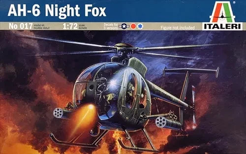 AH-6 Night Fox 1/72 Scale Italeri 017