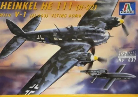 Heinkel He.III with V-1 Rocket - 1/72 Scale Italeri 037