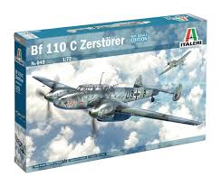 Messerschmitt Bf-110 C3/Cf Zerstorer - 1/72 Scale Italeri 049