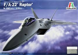 F-22 Raptor  - 1/72 Scale Italeri 1207
