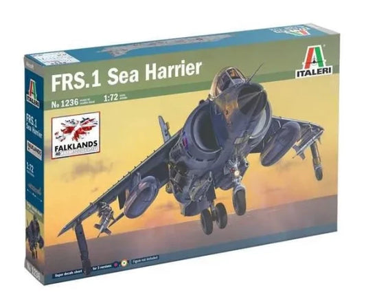 Sea Harrier FRS.1 1/72 Scale Italeri 1236