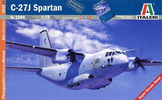 C-27J Spartan 1/72 Scale Italeri 1284