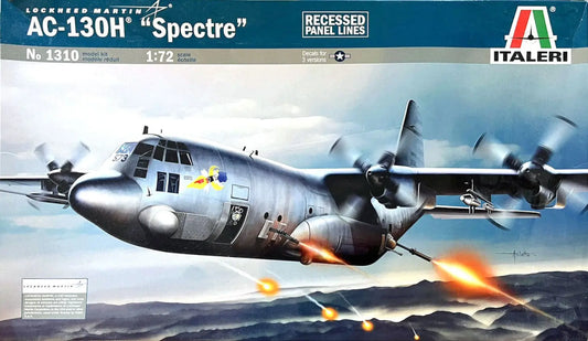 AC-130H "Spectre" 1/72 Scale Italeri 1310
