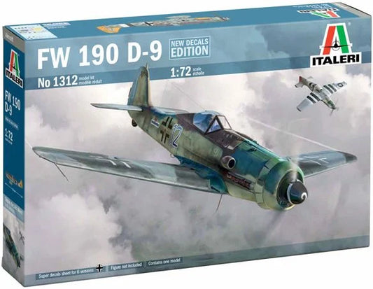 Focke-Wulf FW-190 D-9 - 1/72 Scale Italeri 1312