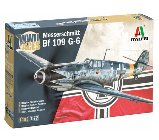 Msserschmitt Bf.109 G-6 Aces - 1/72 Scale Italeri 1483