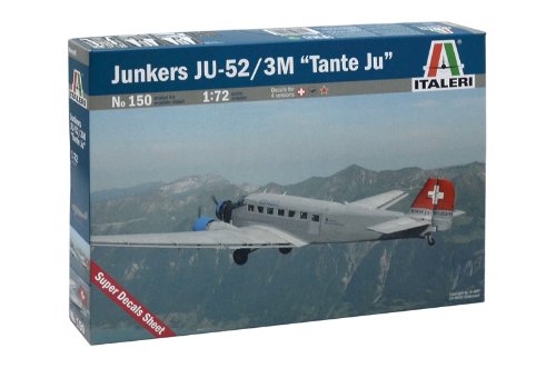 Junkers Ju-52/3m Civilian - 1/72 Scale Italeri 150