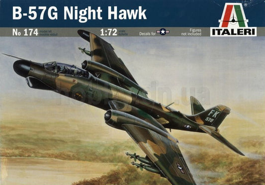 B-57G Night Hawk 1/72 Scale Italeri 174