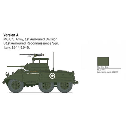 M8/M20 - 1/56 Scale - Italeri - IT25759