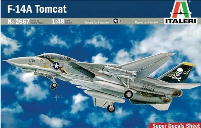 Grumman F-14A Tomcat - 1/48  Scale Italeri 2667