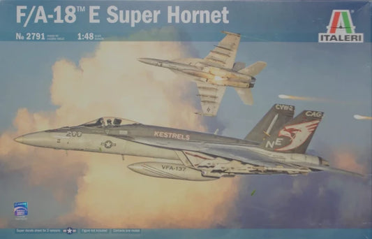 F/A 18 E Super Hornet 1/48 Scale Italeri  2791