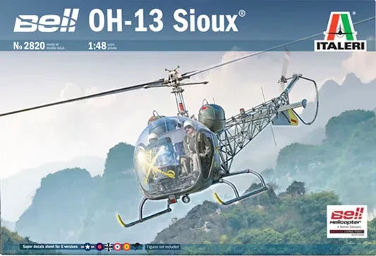 Bdell OH-13 Sioux 1/48 Scale Italeri 2820