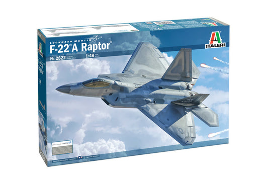 Lockhead Martin F-22A Raptor  - 1/48 Scale Italeri 2822
