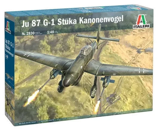 Junkers Ju-87G-1 Stuka Kanonenvogel 1/48 Scale Italeri 2830