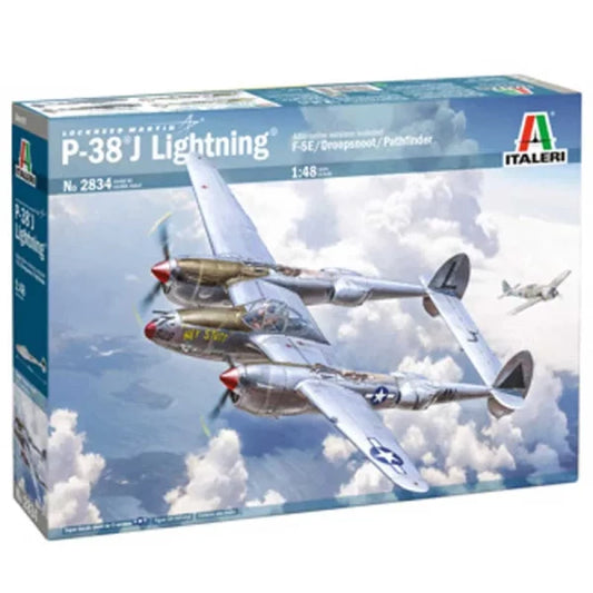 Lockheed P-38J Lightning ETO 1/8 Scale Italeri 2834