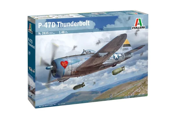 P-47D Thunderbolt (ETO) 1/48 Scale Italeri 2835