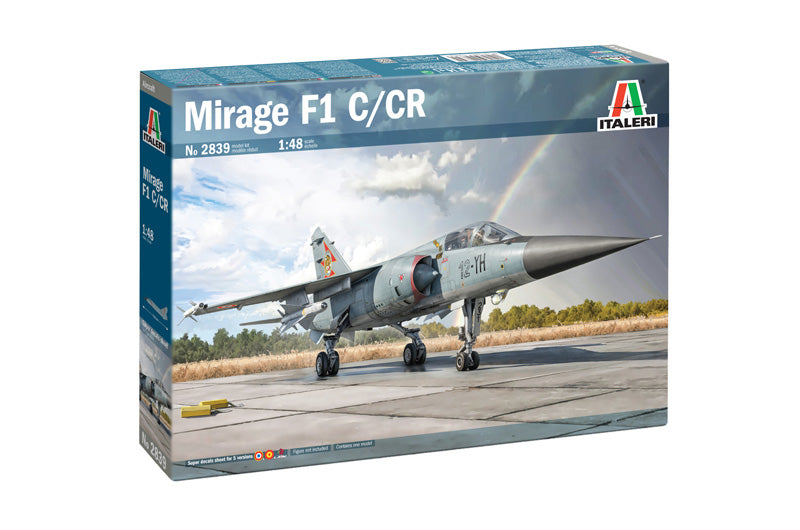 Mirage F1 C/CR - 1/48 Scale Italeri 2839 – The Aviation Shop