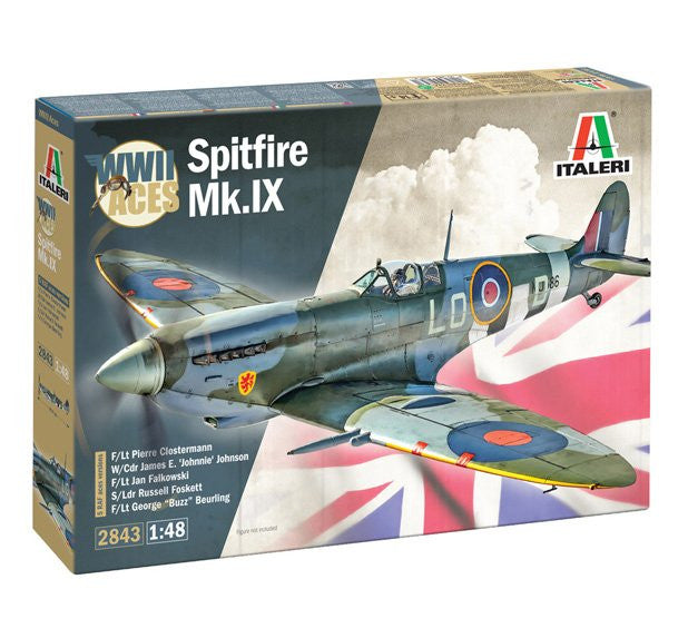Spitfire Mk. IX Aces - 1/48 Scale Italeri 2843
