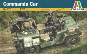 Commando Car - 1/35 Scale Italeri 320