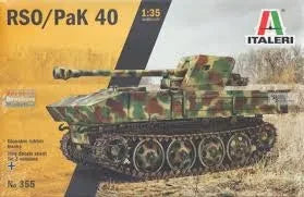 Steyr RSO with Pak-40 1/35 Scale Italeri 355
